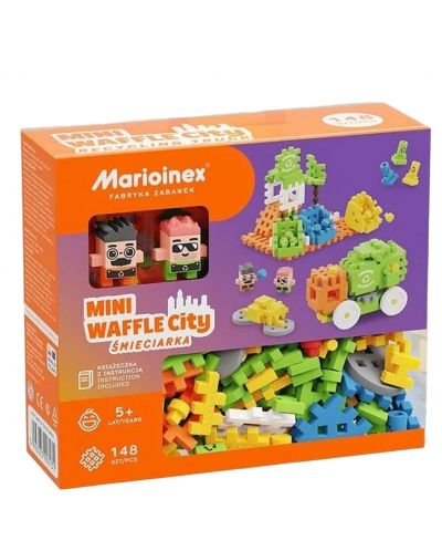 Μίνι κατασκευαστής waffle Marioinex -  Κέντρο Πόλης, απορριμματοφόρο, 148 τεμάχια - 2