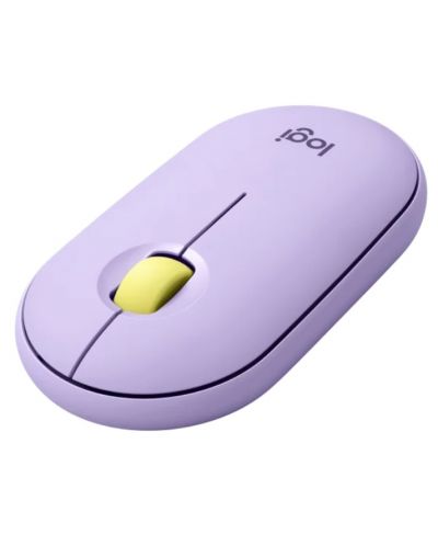 Ποντίκι Logitech - Pebble M350, οπτικό, ασύρματο, Lavender Lemonade - 1