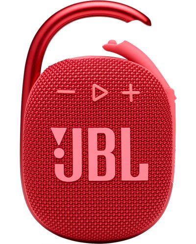 Mini ηχείο JBL - CLIP 4, κόκκινο - 1