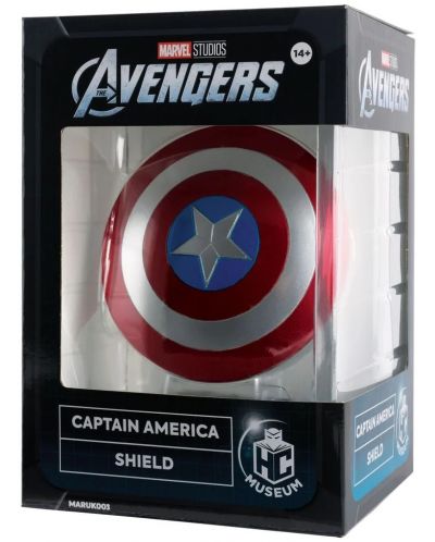 Μίνι Ρέπλικα Eaglemoss Marvel: Captain America - Captain America's Shield (Hero Collector Museum) - 5