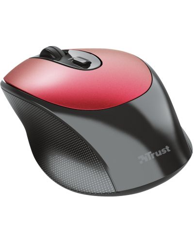 Ποντίκι Trust - Zaya Wireless, Οπτικό , ασύρματο, κόκκινο - 4