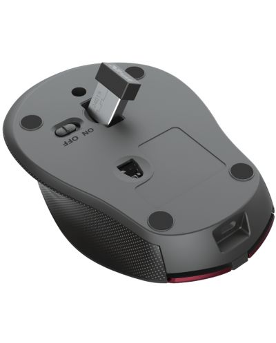 Ποντίκι Trust - Zaya Wireless, Οπτικό , ασύρματο, κόκκινο - 6