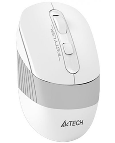 Ποντίκι A4tech - Fstyler FB10C, οπτικό, ασύρματο, Grayish White - 2
