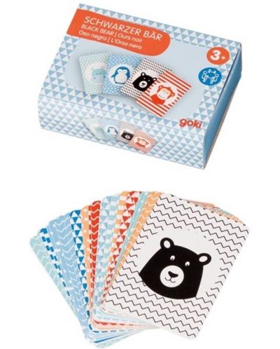 Μίνι παιχνίδια με κάρτες  Goki - Karemo, Quartet, Black Peter, ποικιλία - 2