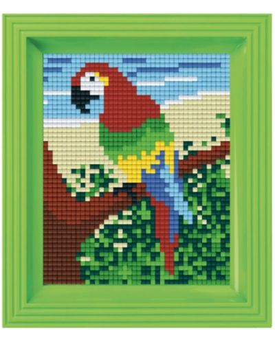 Μωσαϊκό με πλαίσιο και pixel Pixelhobby Classic-παπαγάλος - 1