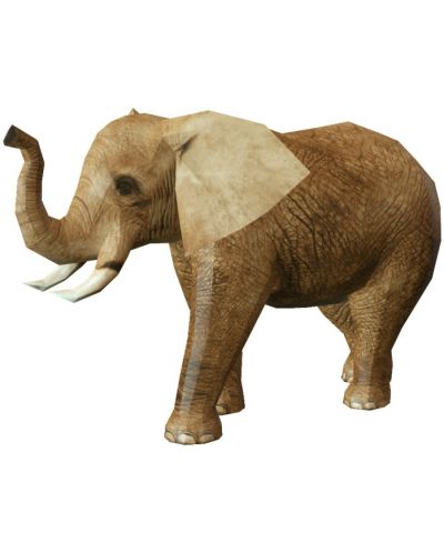 Μοντέλο συναρμολόγησης χαρτιού - Ελέφαντας, 27 x 42 εκ - 1
