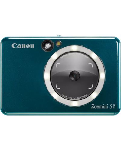 Φωτογραφική μηχανή στιγμής Canon - Zoemini S2, 8MPx, Aquamarin - 2