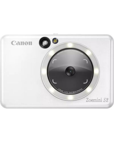 Φωτογραφική μηχανή στιγμής  Canon - Zoemini S2,8MPx, Pearl White - 2