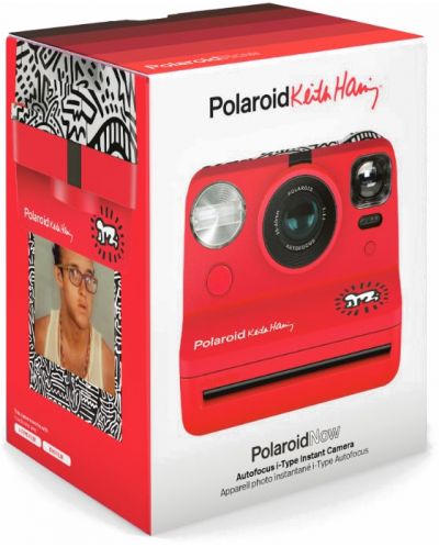Φωτογραφική μηχανή στιγμής  Polaroid - Now, Keith Haring, κόκκινο - 9