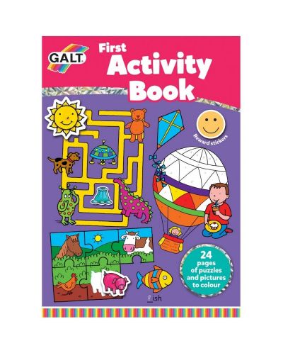 Το πρώτο μου διασκεδαστικό βιβλίο με αυτοκόλλητα Galt - 1