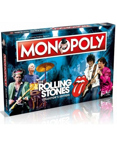 Επιτραπέζιο παιχνίδι Monopoly - Rolling Stones - 1