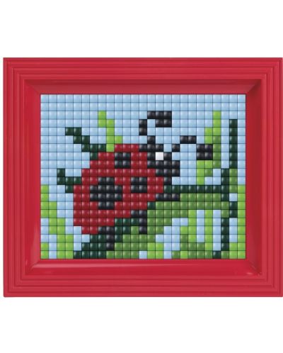 Μωσαϊκό με πλαίσιο και pixel Pixelhobby - Πασχαλίτσα, 500 τεμάχια - 1