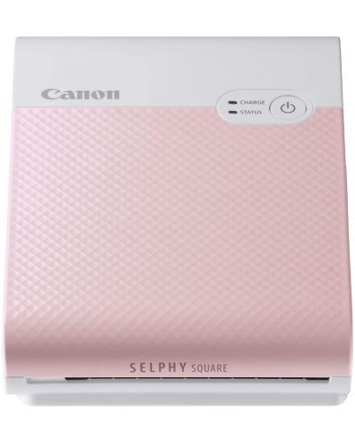 Φορητός εκτυπωτής Canon - Selphy Square QX10,χωρίς αναλώσιμα,Ροζ - 3