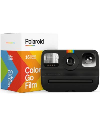 Φωτογραφική μηχανή στιγμής και film  Polaroid - Go Everything Box, μαύρο - 1