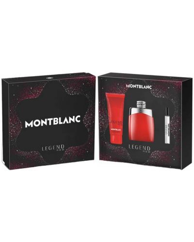 Mont Blanc Σετ δώρου  Legend Red, 3 τεμαχίων - 1