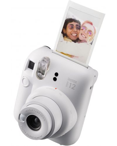 Instant Φωτογραφική Μηχανή Fujifilm - instax mini 12, Clay White - 4