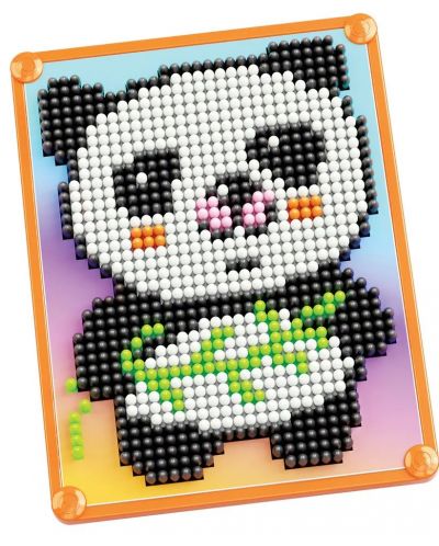 Μωσαϊκό Quercetti Pixel Art Basic - Panda, 943 μέρη - 2