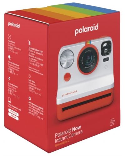 Φωτογραφική μηχανή στιγμής Polaroid - Now Gen 2,κόκκινο - 9