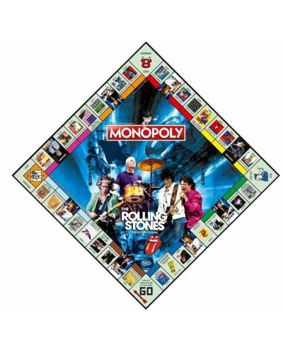 Επιτραπέζιο παιχνίδι Monopoly - Rolling Stones - 4