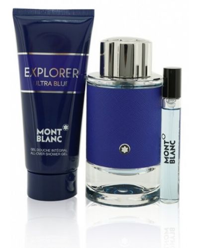 Mont Blanc Explorer Ultra Blue Σετ - Eau de Parfum, 100 και 7.5 ml + Αφρόλουτρο, 100 ml - 2