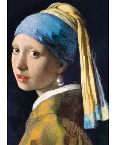 Παζλ Trefl 1000 κομμάτια - Το κορίτσι με  το μαργαριταρένιο σκουλαρίκι, Johannes Vermeer - 2