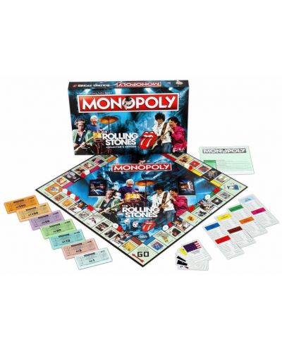 Επιτραπέζιο παιχνίδι Monopoly - Rolling Stones - 3