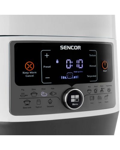 Πολυμάγειρας Sencor - SPR 3600WH, 1000 W, 14 προγράμματα, λευκό - 3
