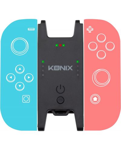 Πολυλειτουργική  Θήκη χειριστηρίου  Konix - Mythics Play & Charge Grip (Nintendo Switch) - 2