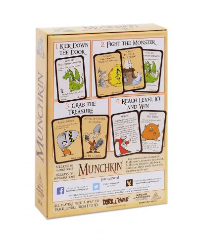 Επιτραπέζιο παιχνίδι Munchkin, με κάρτες - 2