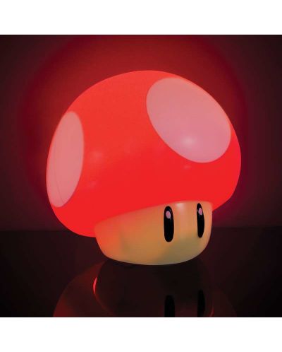 Λάμπα Paladone Games: Super Mario - Red Mushroom - 3