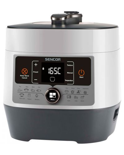 Πολυμάγειρας Sencor - SPR 3600WH, 1000 W, 14 προγράμματα, λευκό - 1
