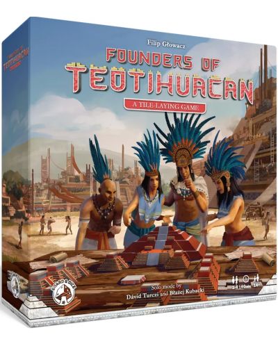 Επιτραπέζιο παιχνίδι Founders of Teotihuacan - στρατηγικό - 1