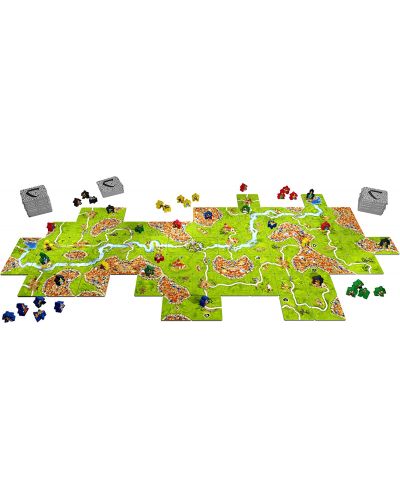 Επιτραπέζιο παιχνίδι Carcassonne 20th Anniversary Edition - οικογένεια - 2