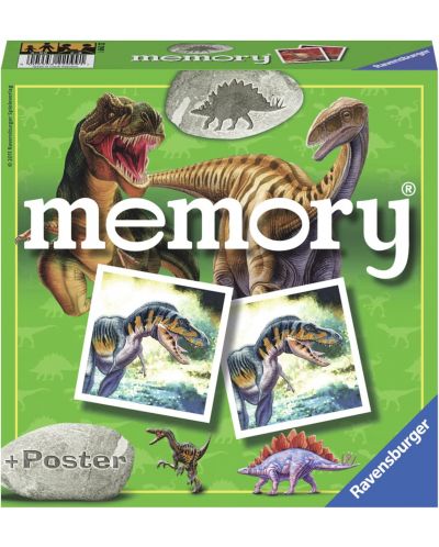 Επιτραπέζιο παιχνίδι Memory - Dinosaurs - 1