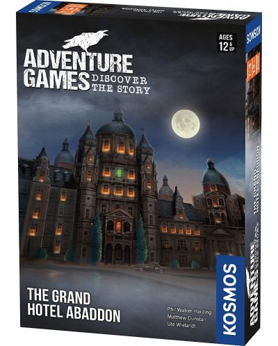 Επιτραπέζιο παιχνίδι Adventure Games - The Grand Hotel Abaddon - οικογενειακό - 1