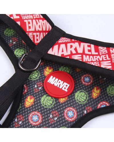 Σαμαράκι Σκύλου Cerda Marvel: Avengers - Logos (Reversible), μέγεθος S/M - 4