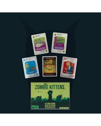 Επιτραπέζιο παιχνίδι Zombie Kittens - πάρτι - 7