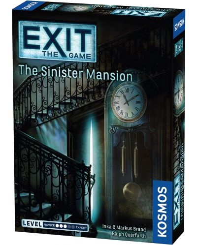 Επιτραπέζιο παιχνίδι Exit: The Sinister Mansion - οικογενειακό - 1
