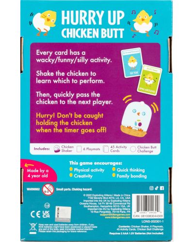 Επιτραπέζιο παιχνίδι Hurry Up Chicken Butt - Party - 2