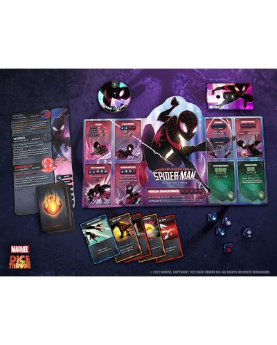 Επιτραπέζιο παιχνίδι Marvel Dice Throne 4 Hero Box - Scarlet Witch vs Thor vs Loki vs Spider-Man - 7