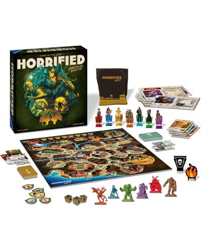 Επιτραπέζιο παιχνίδι Horrified: American Monsters - Συνεταιρισμός - 2