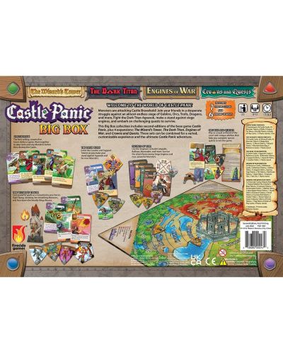 Επιτραπέζιο παιχνίδι Castle Panic: Big Box (2nd Edition) - Συνεταιρισμός - 2