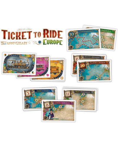 Επιτραπέζιο παιχνίδι Ticket to Ride - Europe (15th Anniversary Edition) - 3