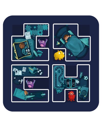 Επιτραπέζιο παιχνίδι Smart Games - Monsters Hide & Seek - 4