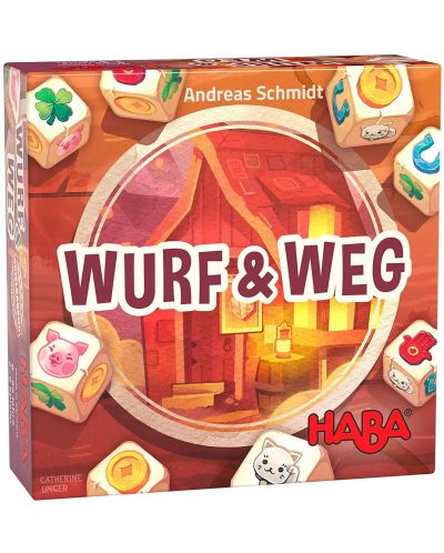 Επιτραπέζιο παιχνίδι  Wurf & Weg -οικογενειακό - 1