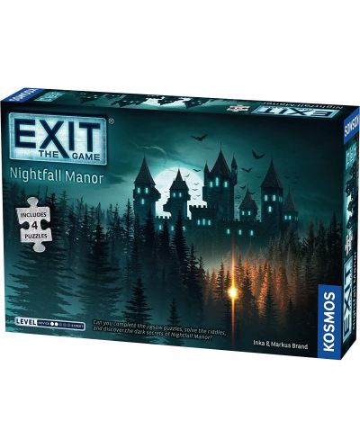 Επιτραπέζιο παιχνίδι Exit: Nightfall Manor PUZZLE - συνεργατικό - 1