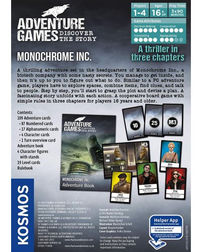 Επιτραπέζιο παιχνίδι Adventure Games - Monochrome Inc - οικογενειακό - 3