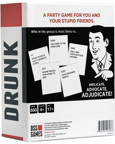 Επιτραπέζιο παιχνίδι Drunk Stoned or Stupid (Master Edition) - πάρτυ - 2