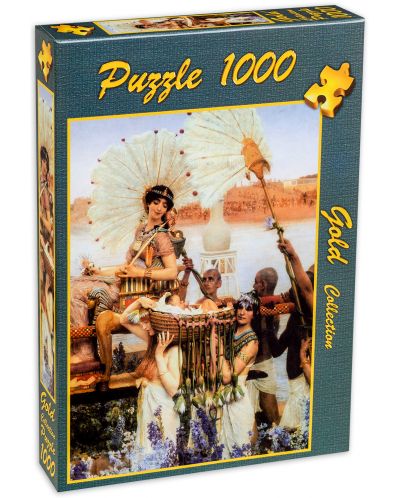 Παζλ Gold Puzzle 1000 κομμάτια -Εύρεση Μωυσή - 1
