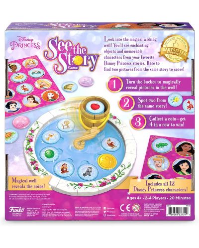 Επιτραπέζιο παιχνίδι Disney Princess See The Story - παιδικό  - 3